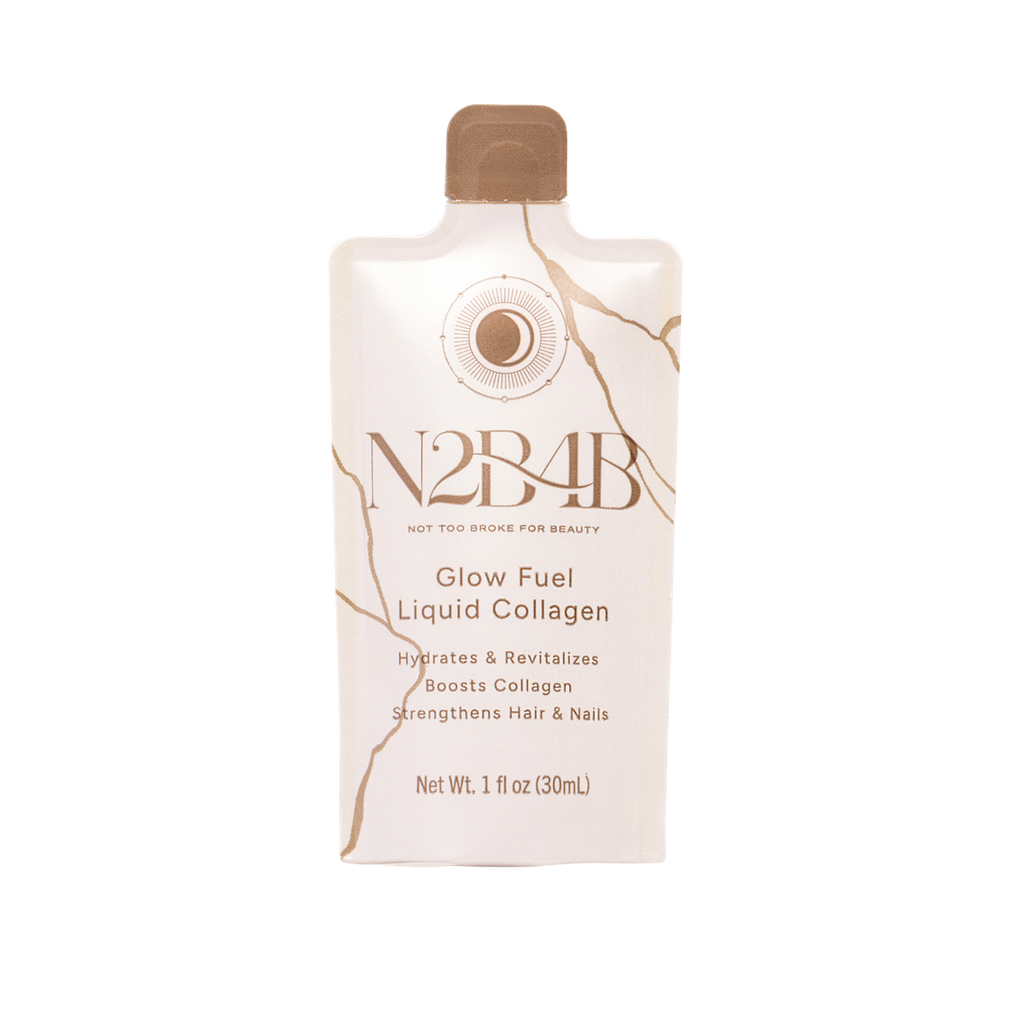 Glow Fuel Liquid Collagen Supplement for Hair, Skin, & Nails with Biotin, Vitamin C, Hyaluronic Acid & L-Citrulline